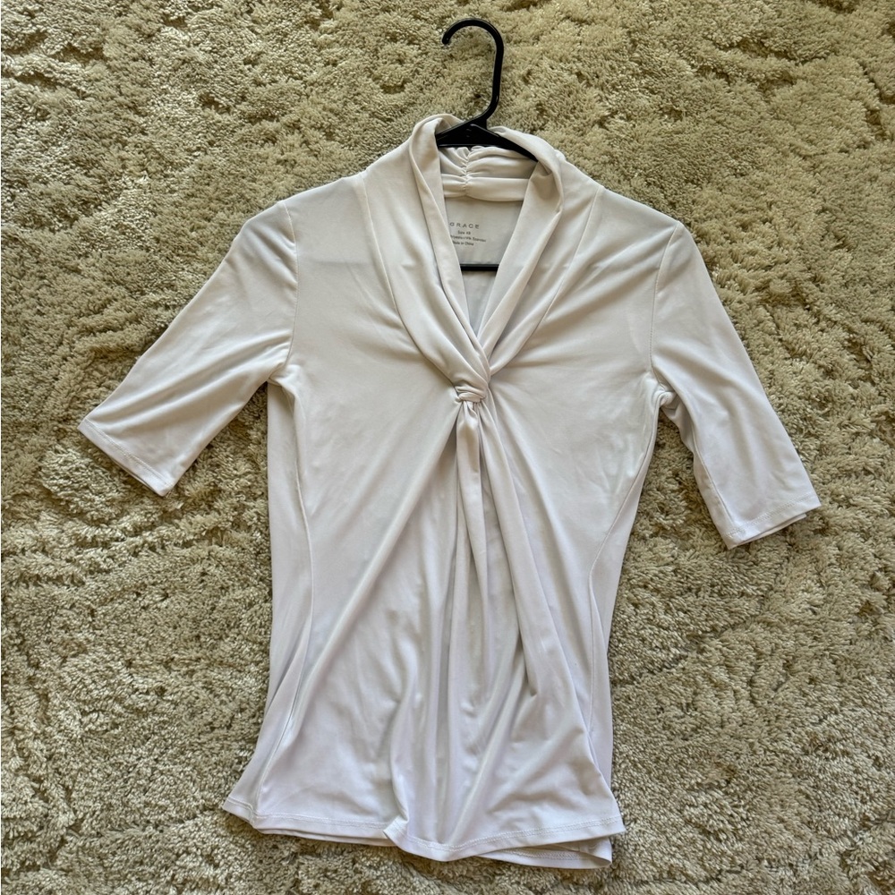 Grace White Shirt